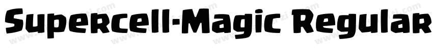 Supercell-Magic Regular字体转换